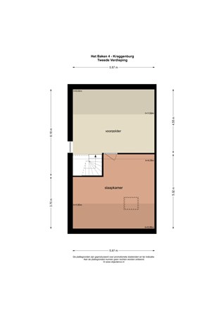 Floorplan - Het Baken 4, 8317 JB Kraggenburg